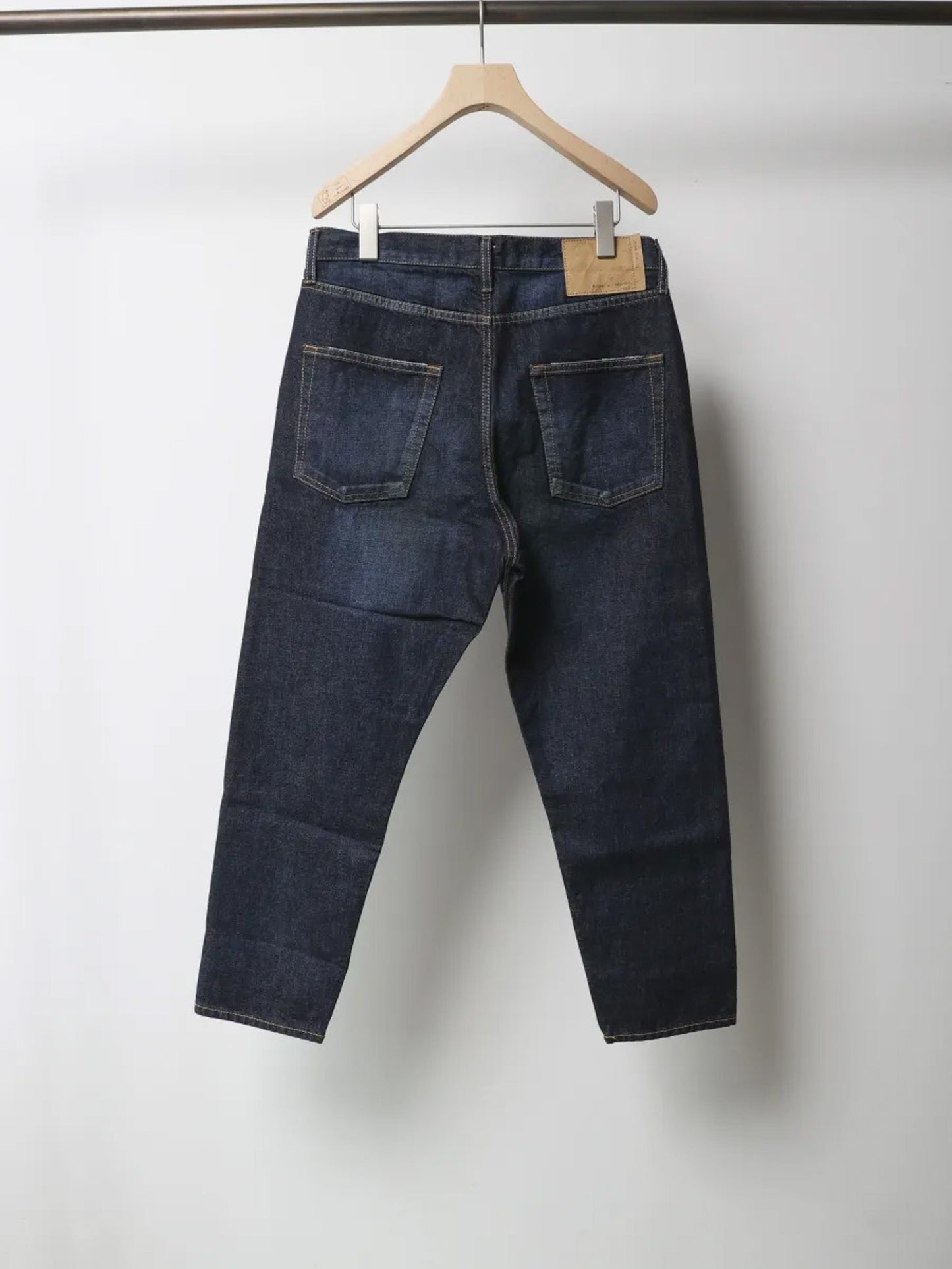 high waist denim pants