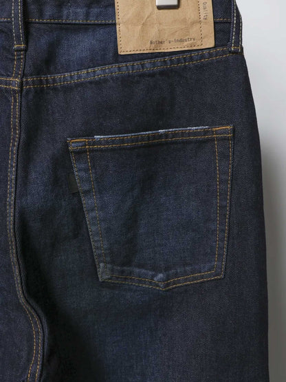 high waist denim pants