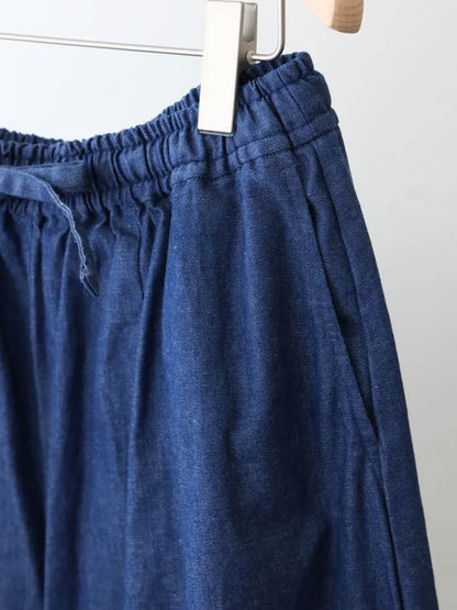 denim cocoon easy pants