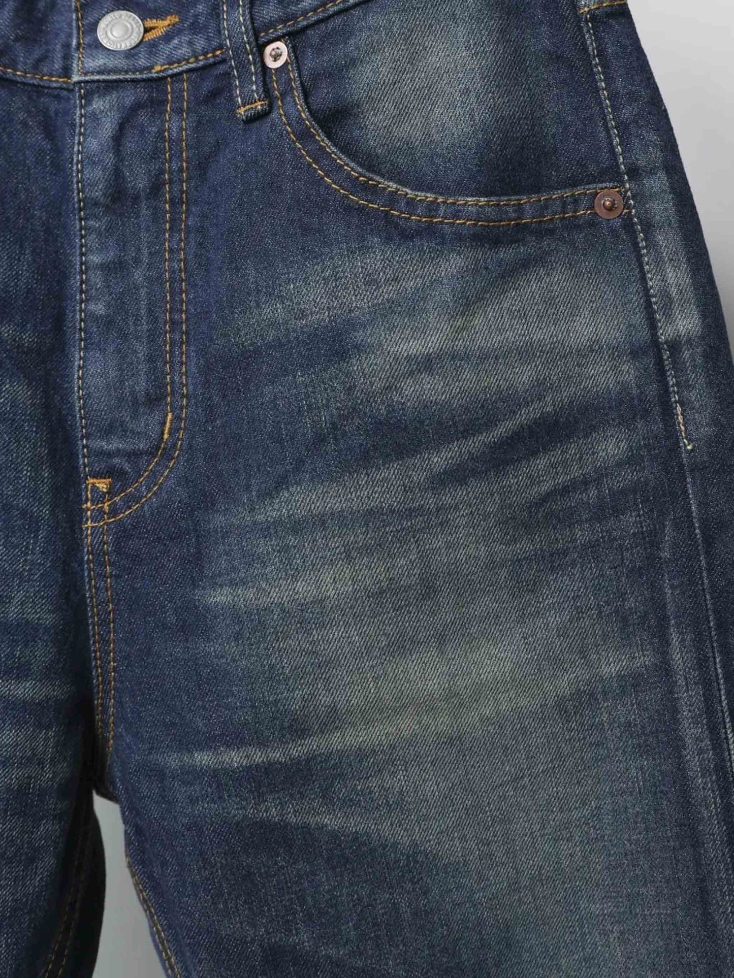 high waist denim pants