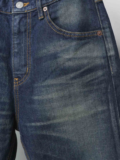 high waist denim pants