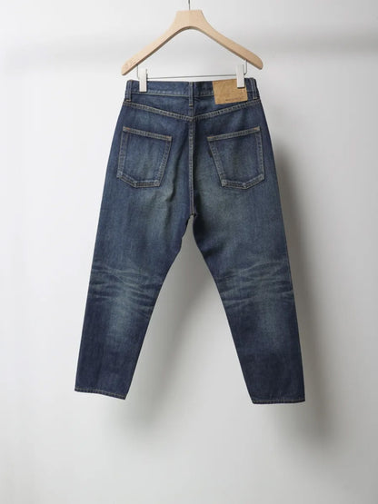 high waist denim pants