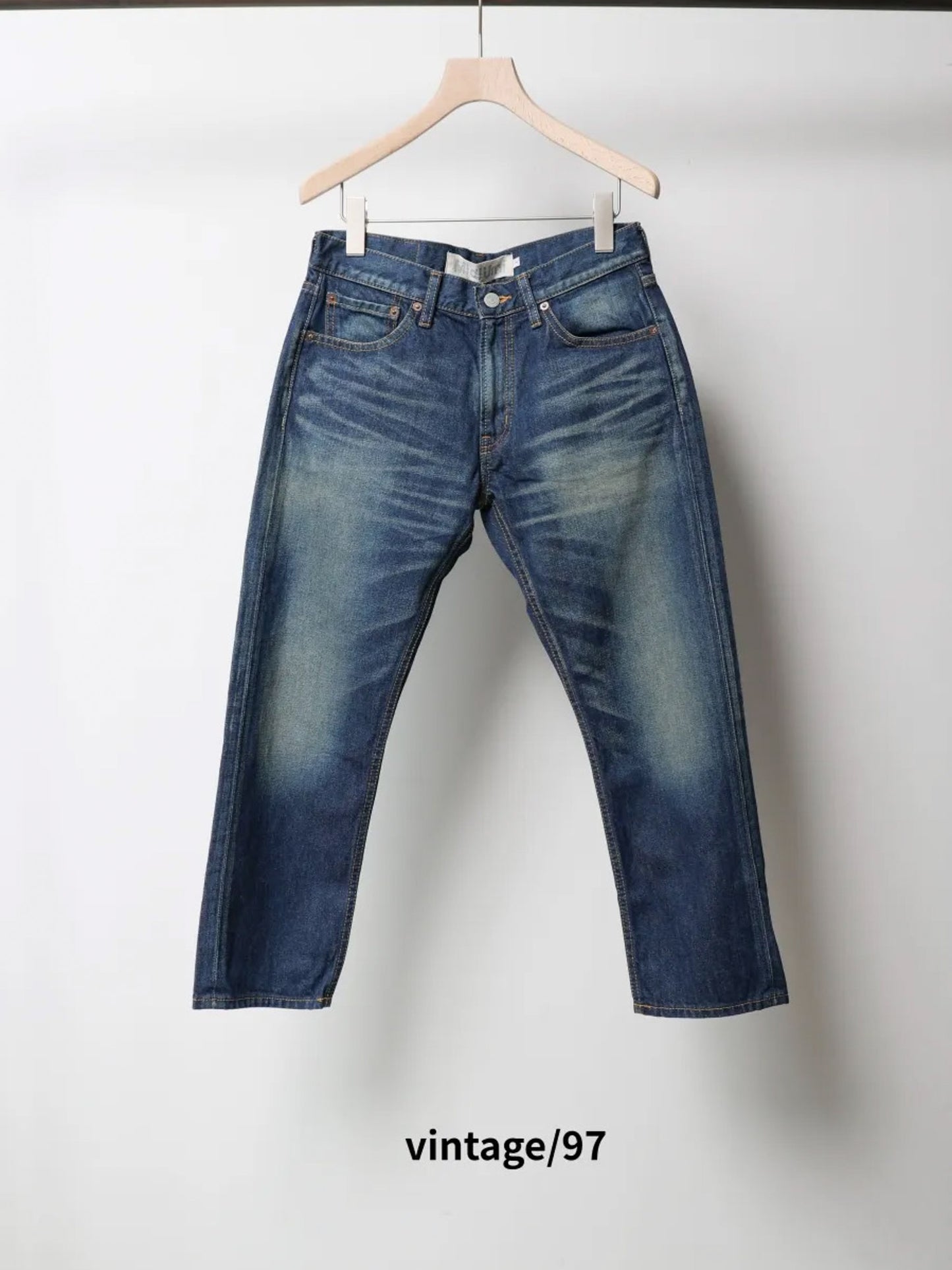 4/5 length denim pants