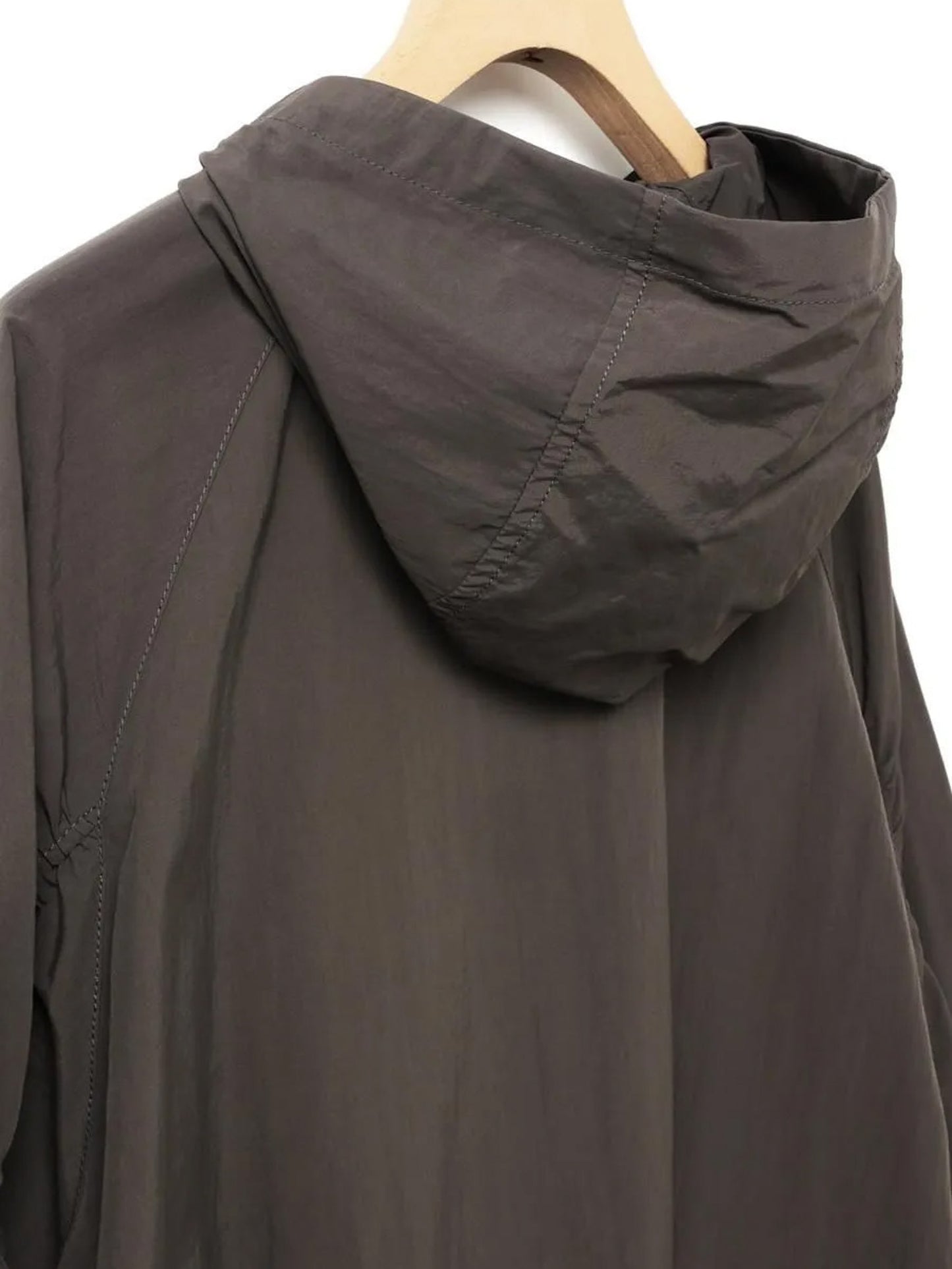 hooded blouson