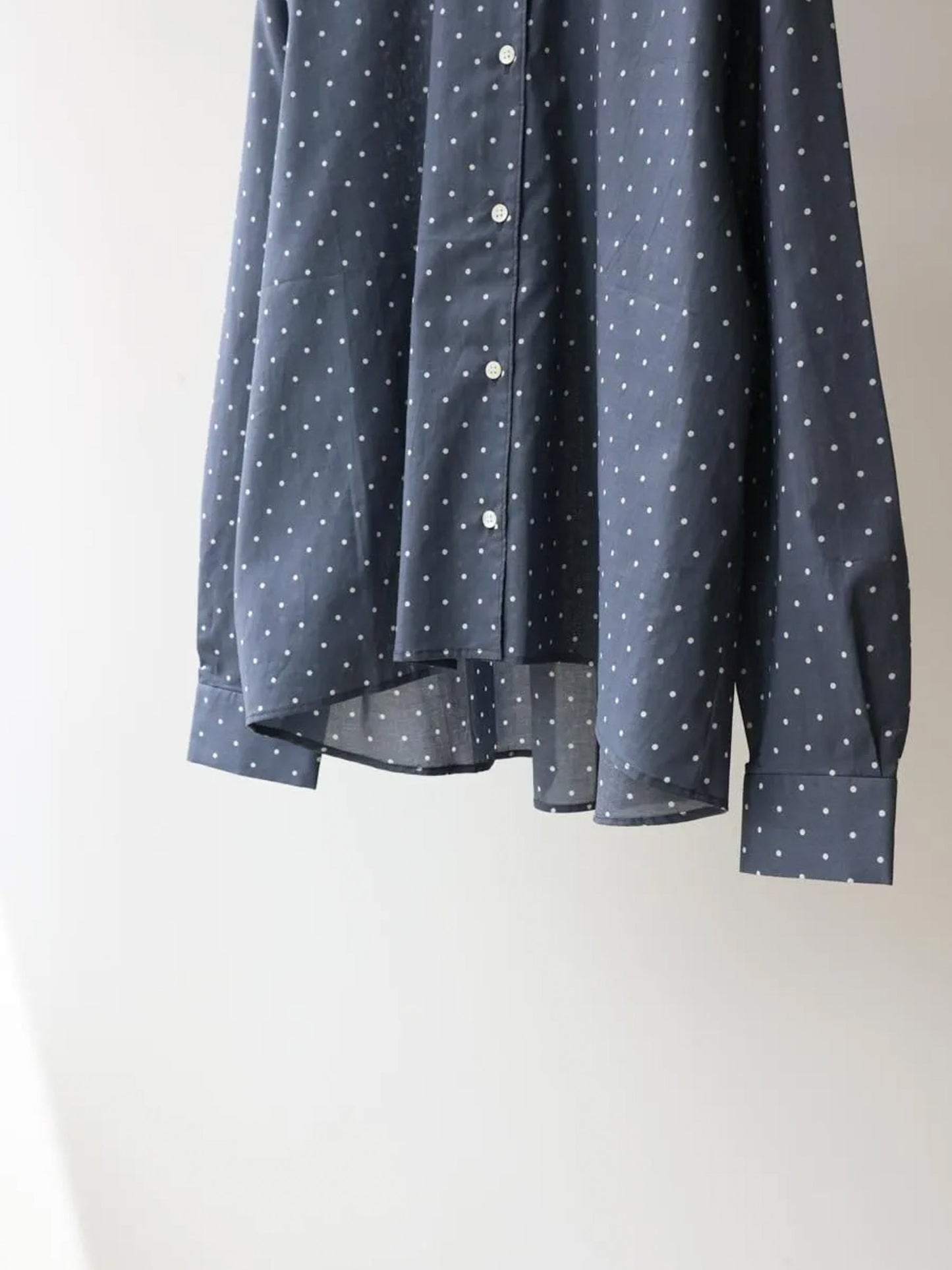 dots dutch collar shirt
