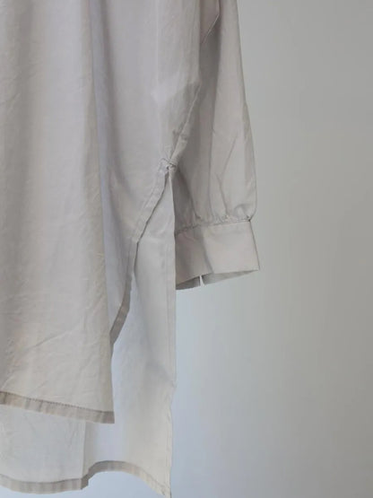 sheer sailor collar tunic