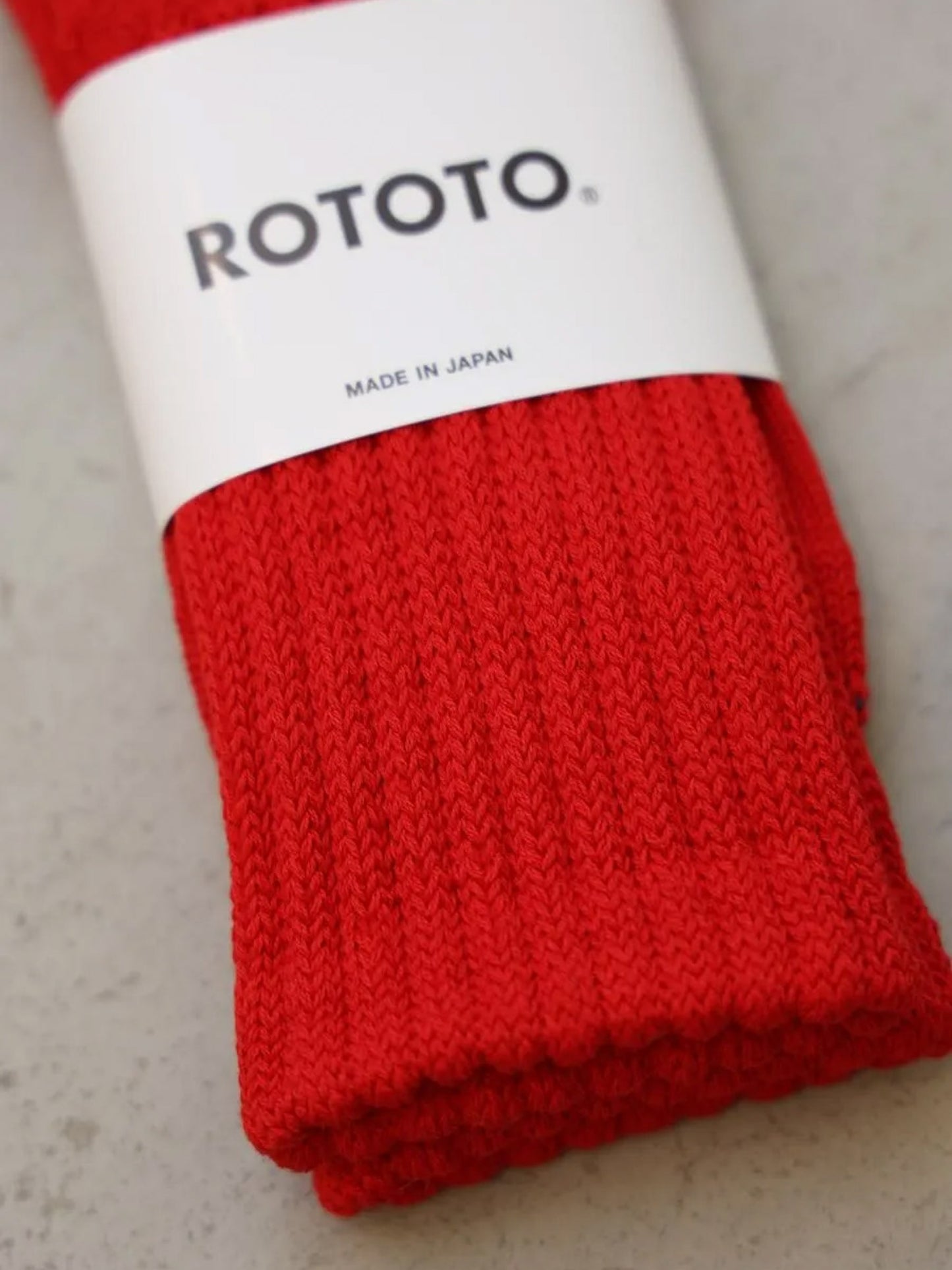 LOOSEPILE CREW SOCKS (R1334) / ROTOTO