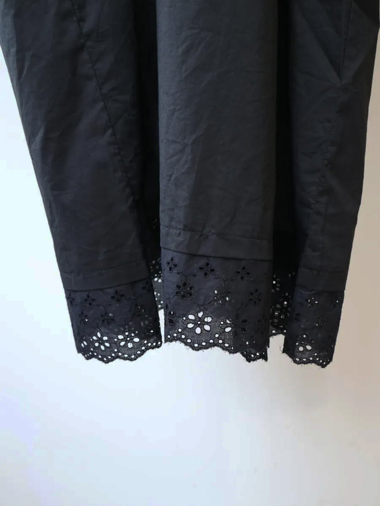 hem lace smock onepiece