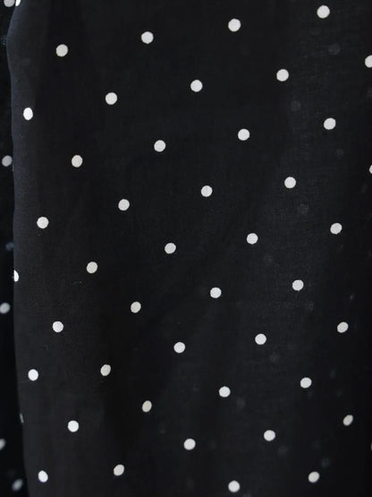 dots dutch collar shirt
