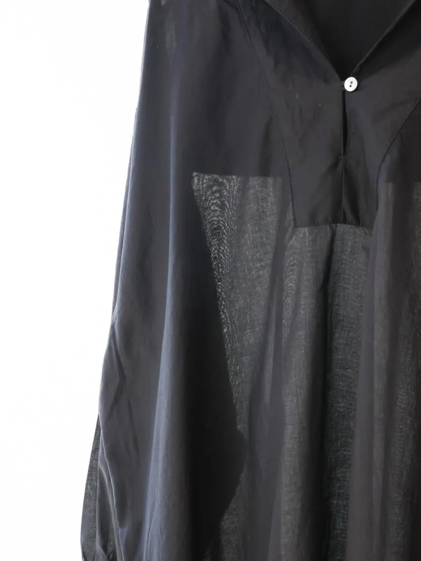 sheer sailor collar tunic