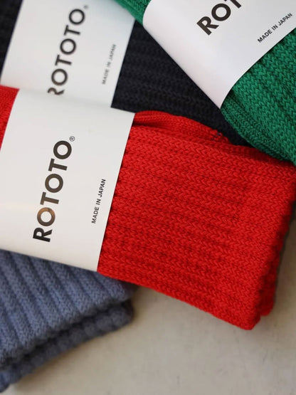 LOOSEPILE CREW SOCKS (R1334) / ROTOTO