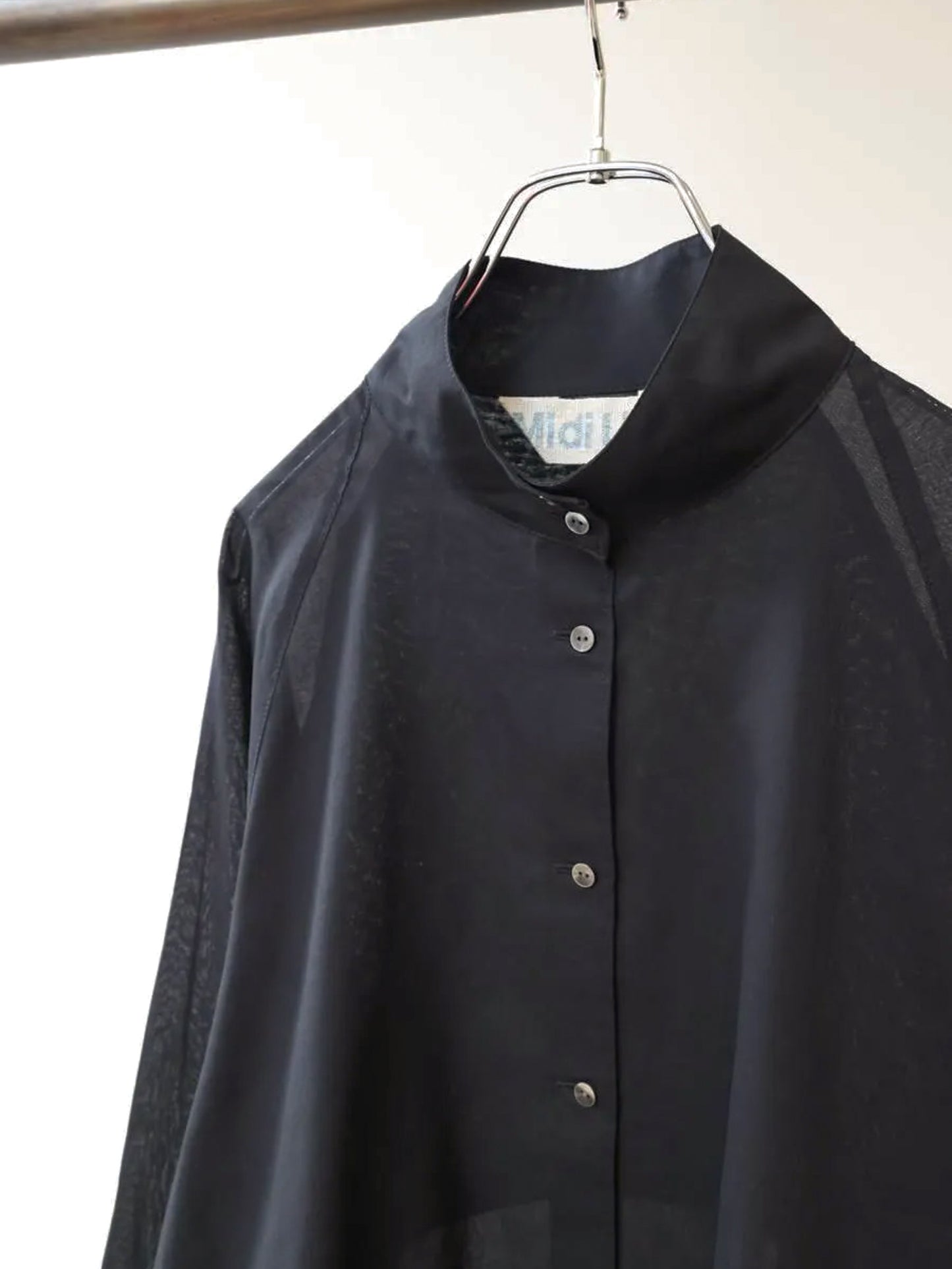 sheer swing top shirt