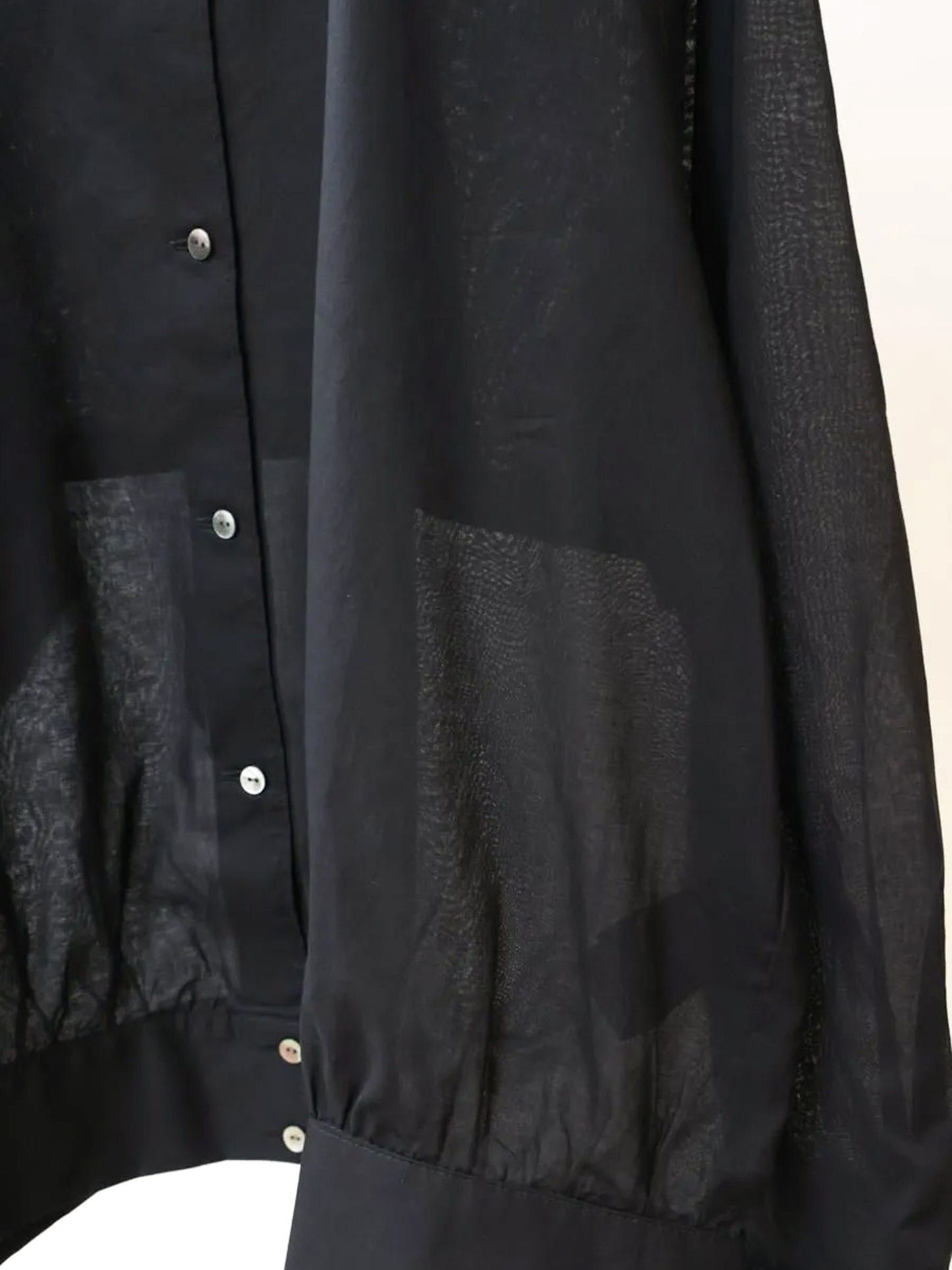 sheer swing top shirt