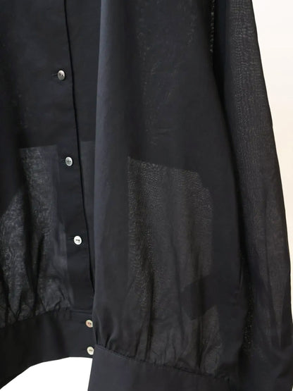 sheer swing top shirt