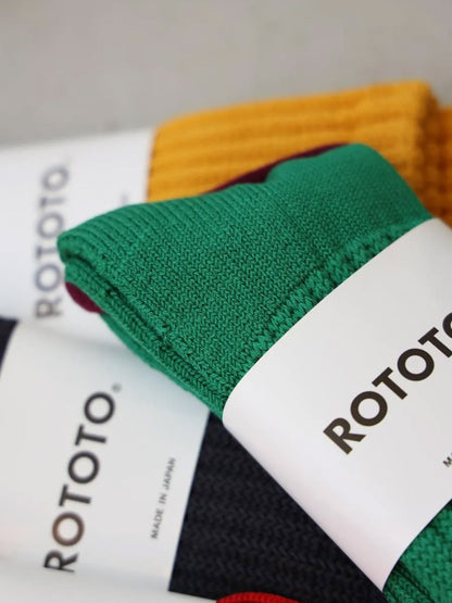 LOOSEPILE CREW SOCKS (R1334) / ROTOTO
