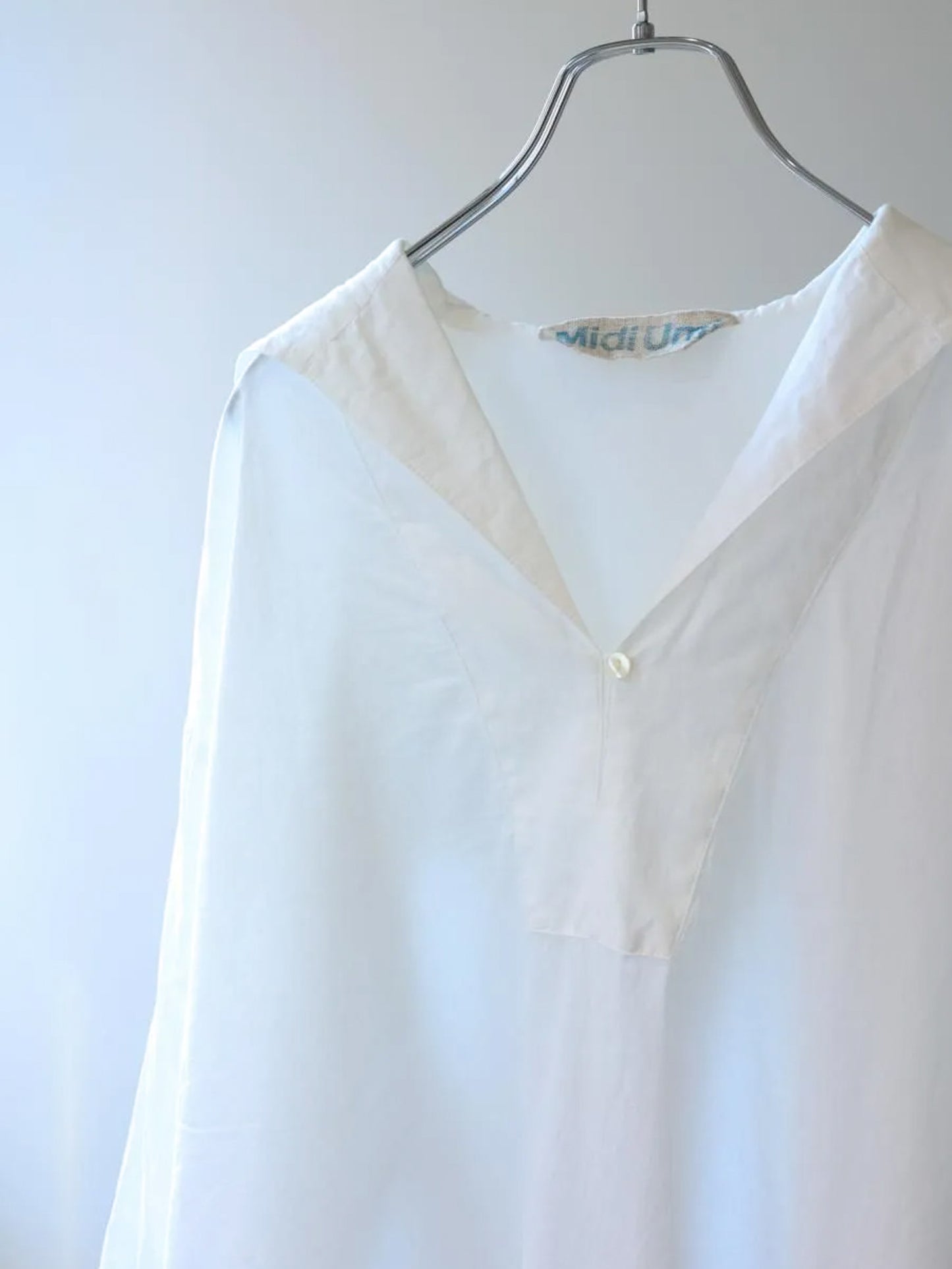 sheer sailor collar tunic