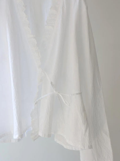 lace cachecoeur cardigan