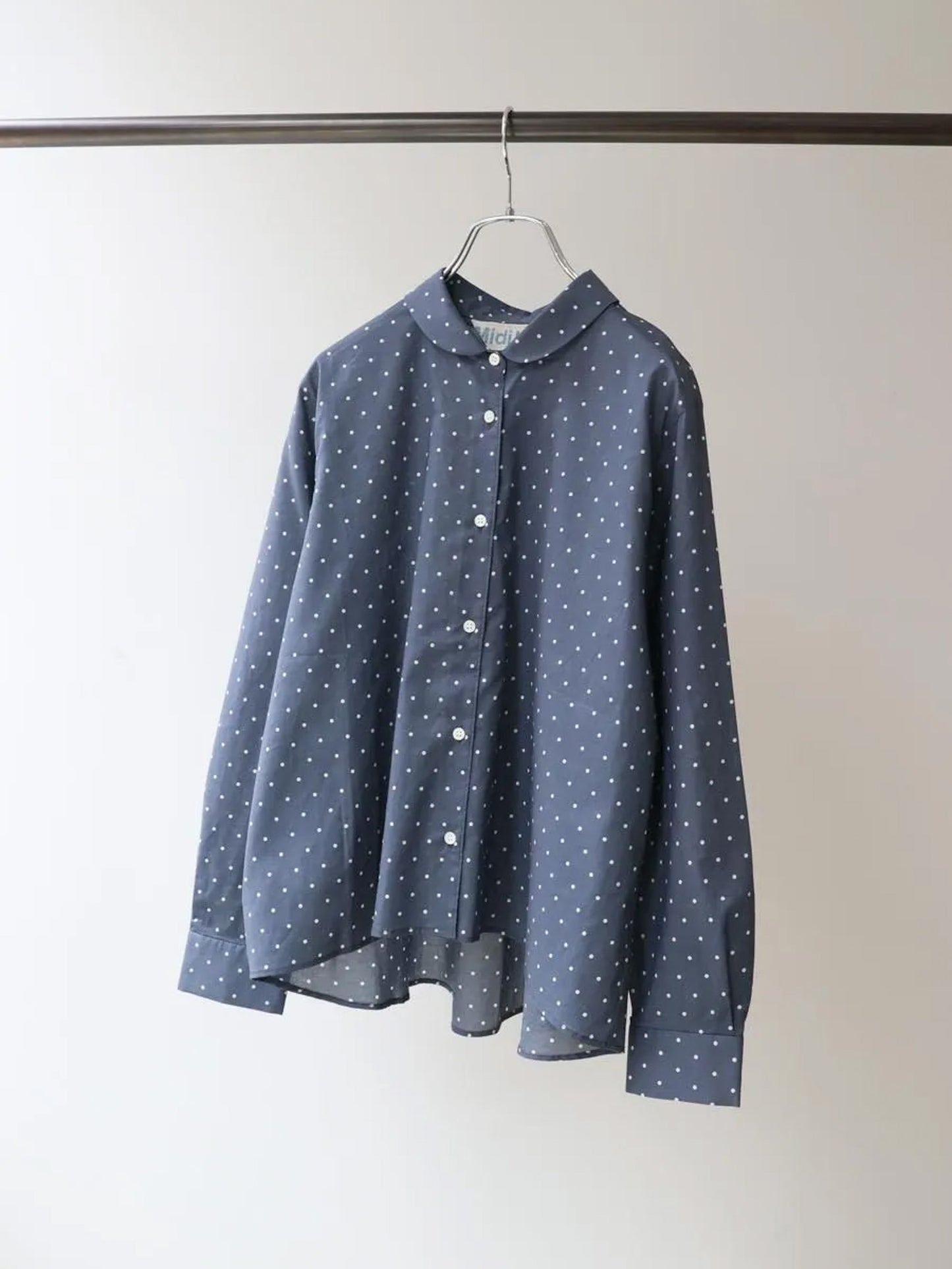 dots dutch collar shirt