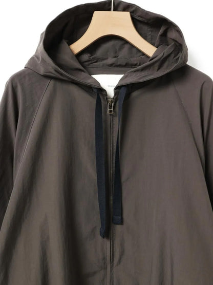 hooded blouson