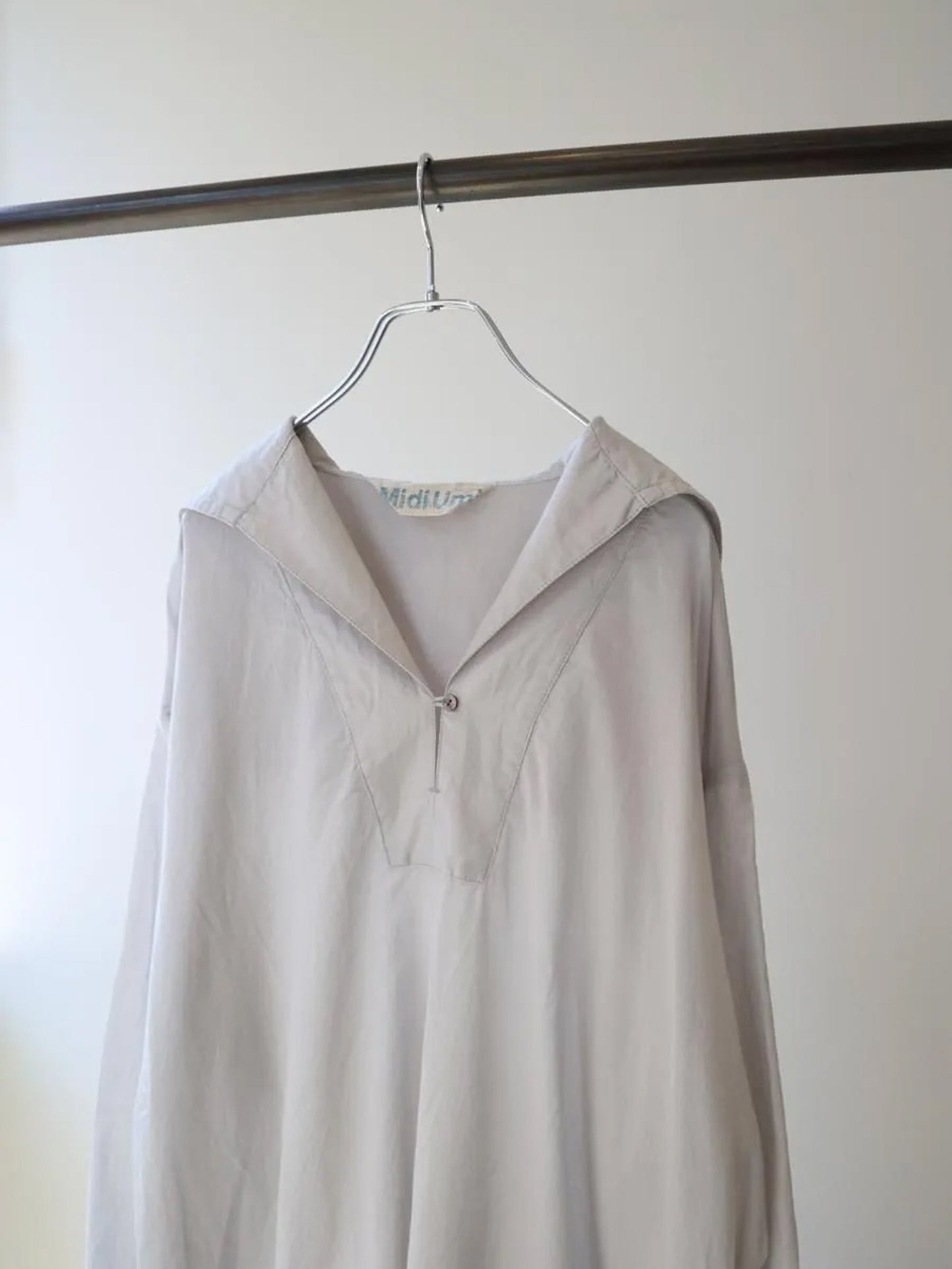 sheer sailor collar tunic