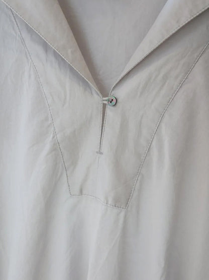 sheer sailor collar tunic