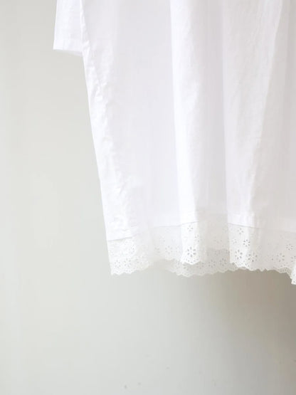 hem lace smock onepiece