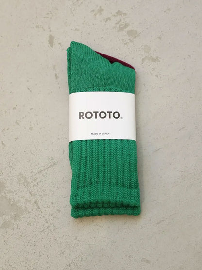 LOOSEPILE CREW SOCKS (R1334) / ROTOTO