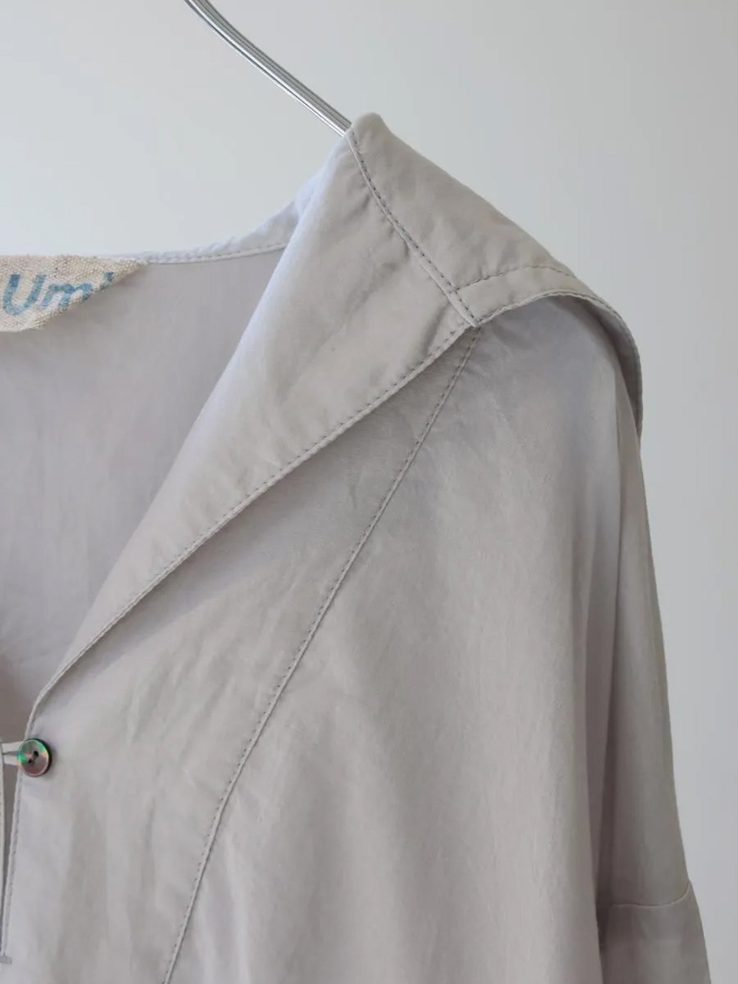 sheer sailor collar tunic