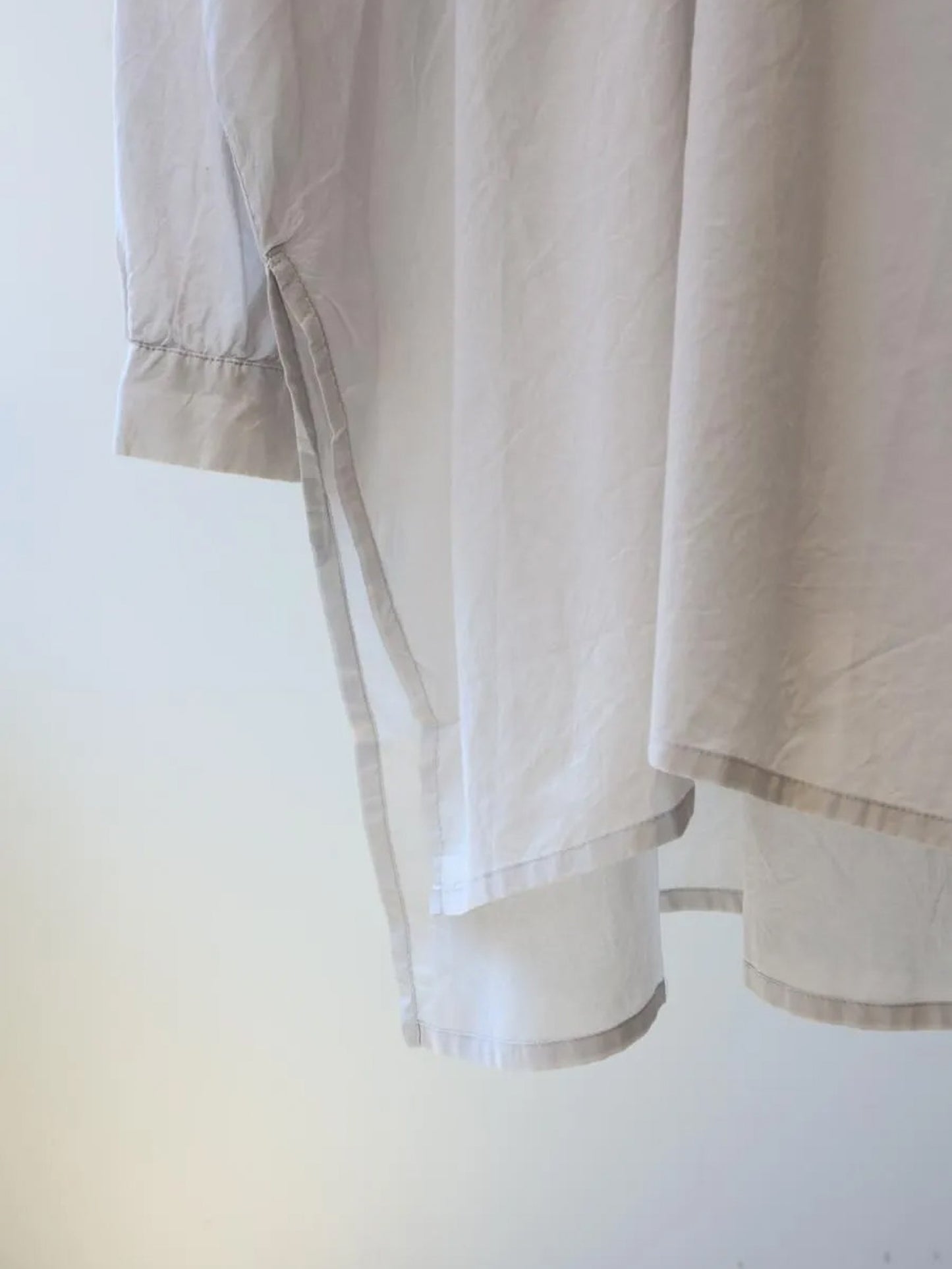 sheer sailor collar tunic