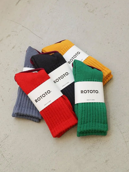LOOSEPILE CREW SOCKS (R1334) / ROTOTO