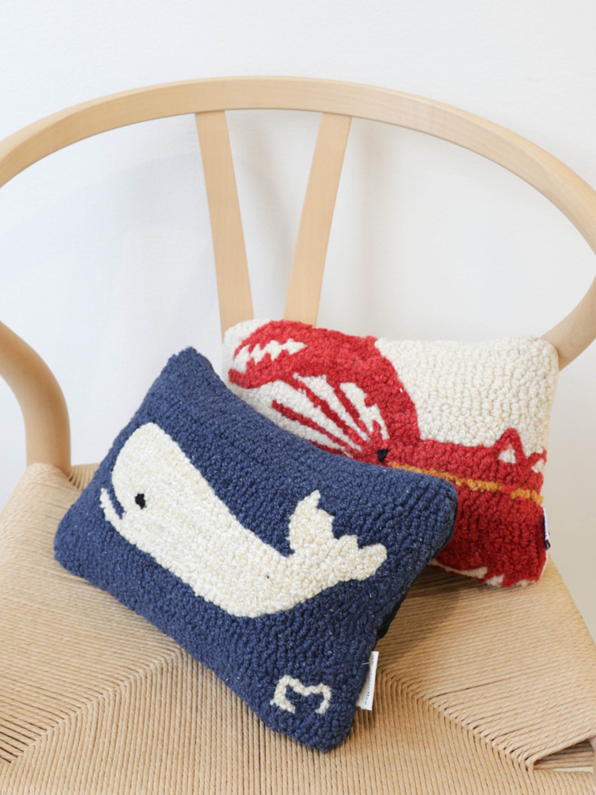 WOOL PILLOW LOBSTER・ WOOL PILLOW WHALE/L.L.Bean
