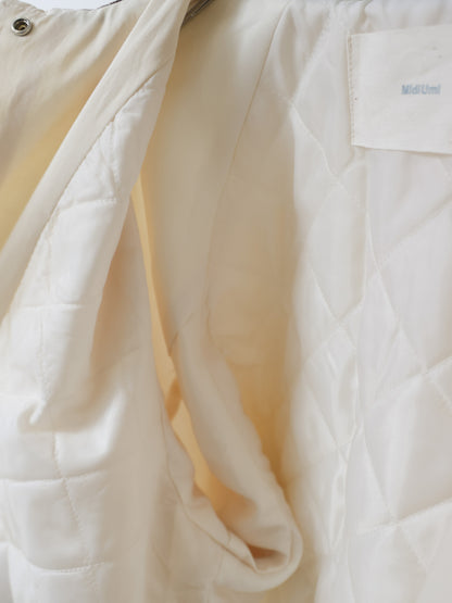 padded hunting long coat