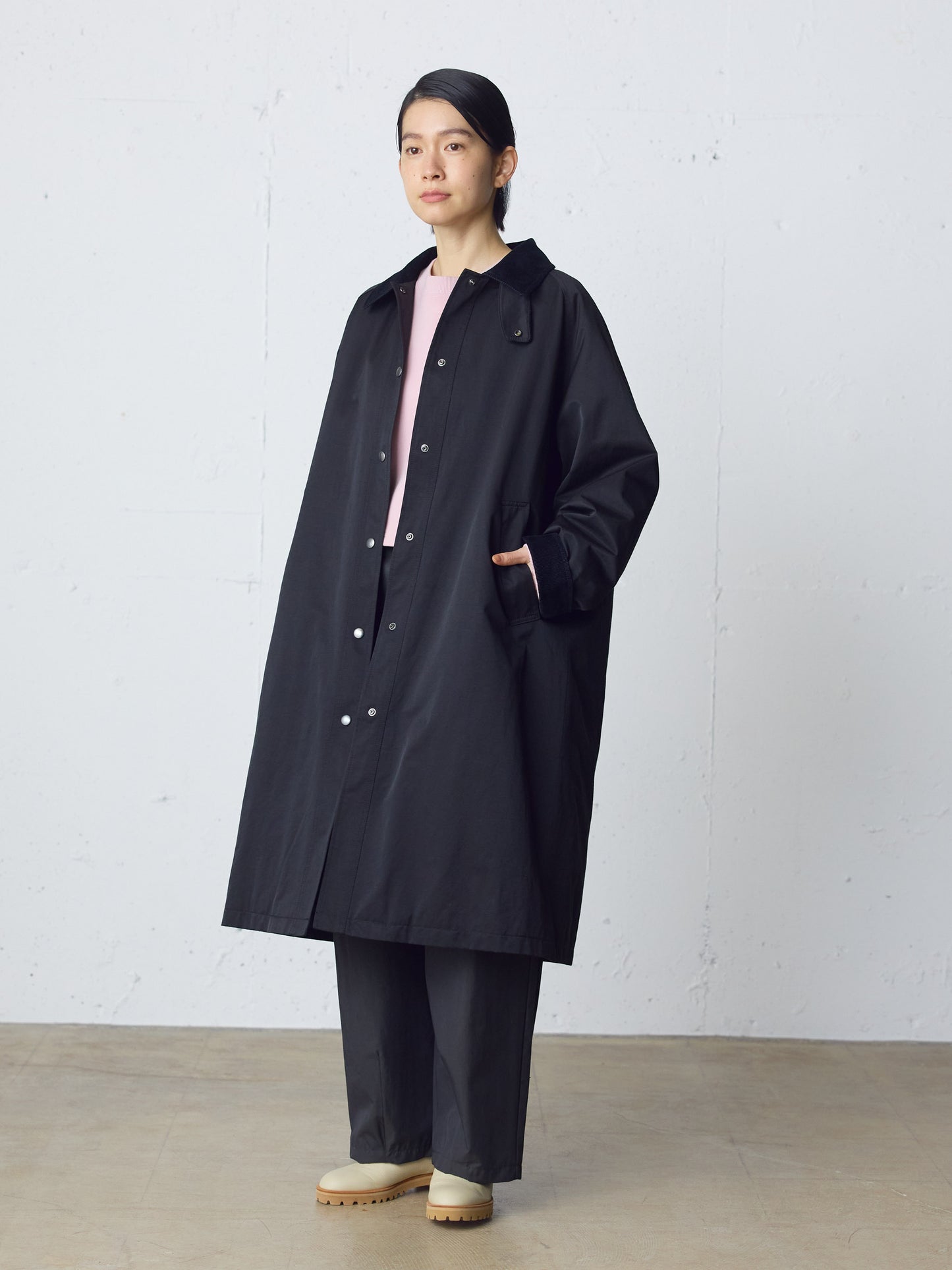 padded hunting long coat