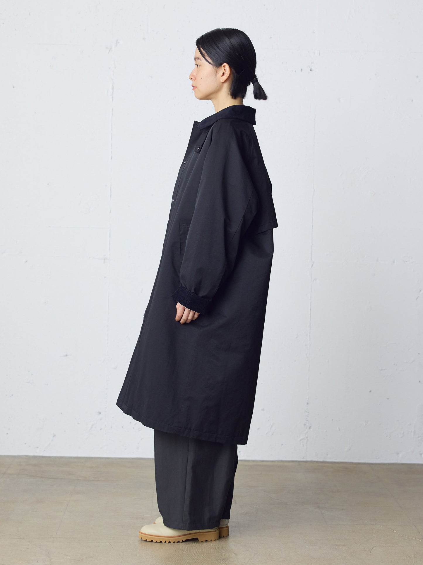 padded hunting long coat