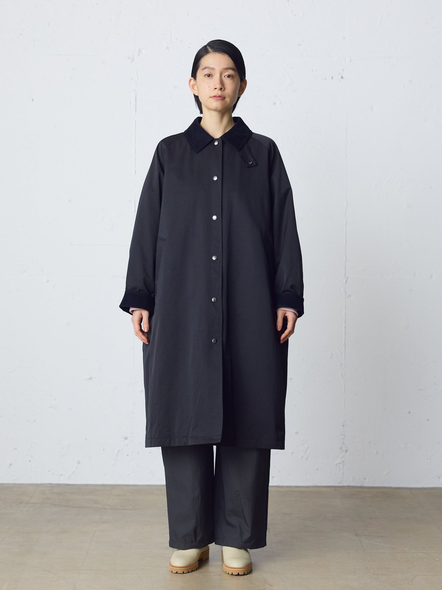 padded hunting long coat