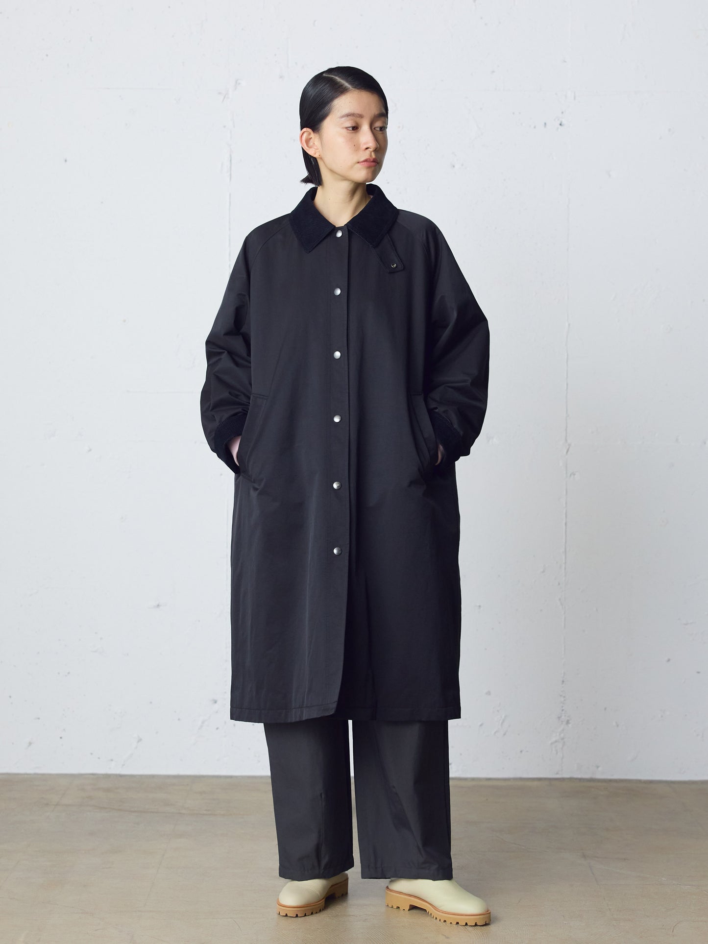 padded hunting long coat