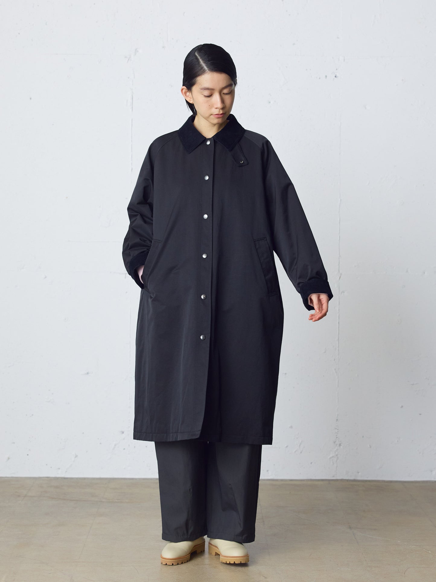 padded hunting long coat