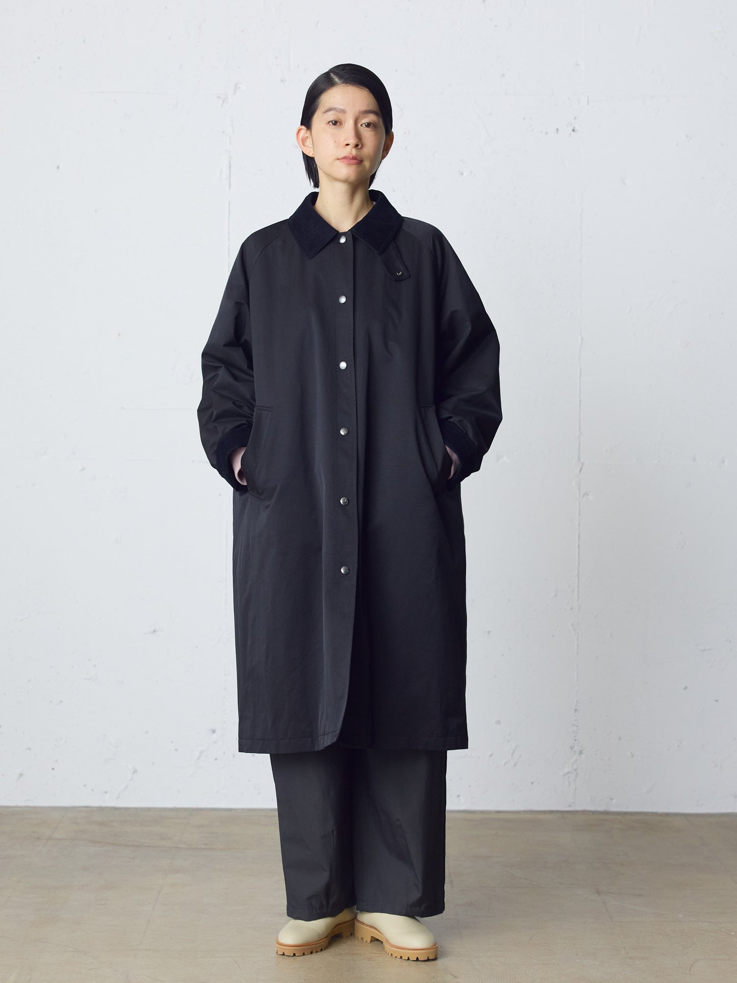 padded hunting long coat