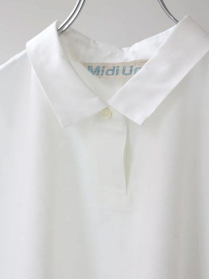 polo no sleeve pullover