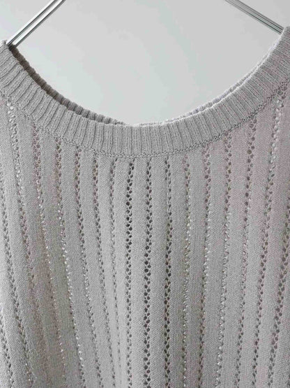 pattern knitting 2way vest