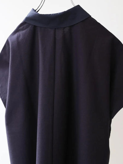 polo no sleeve pullover