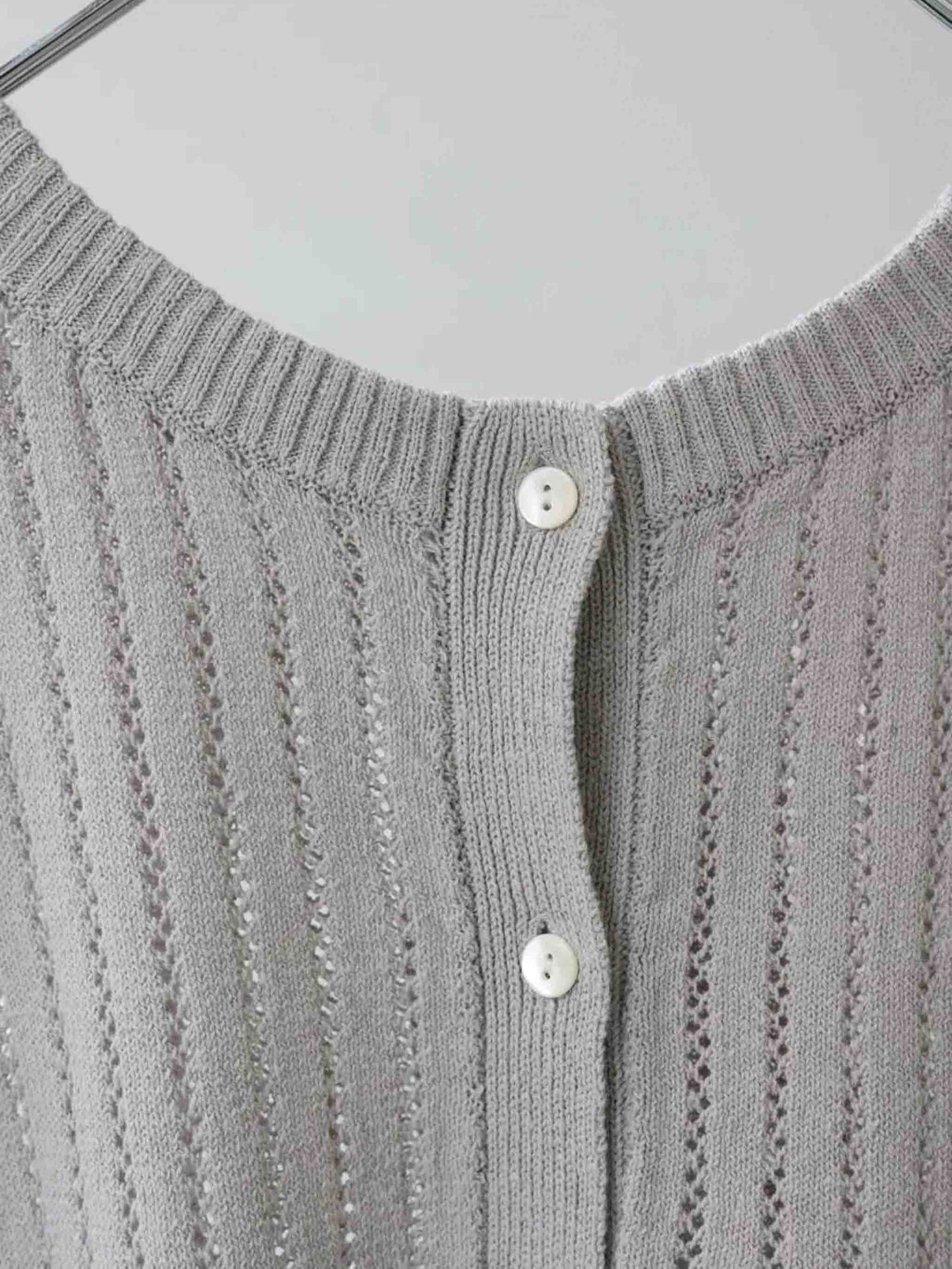 pattern knitting 2way vest