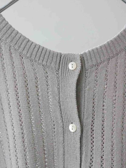 pattern knitting 2way vest