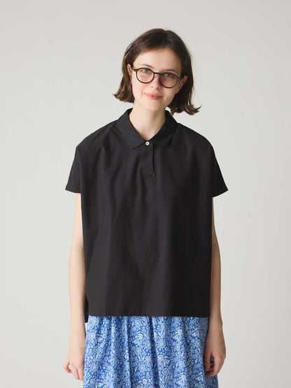 polo no sleeve pullover