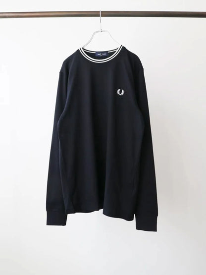 Twin Tipped Long Sleeve T-Shirt / Fred Perry