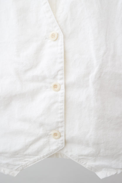 cotton linen vest