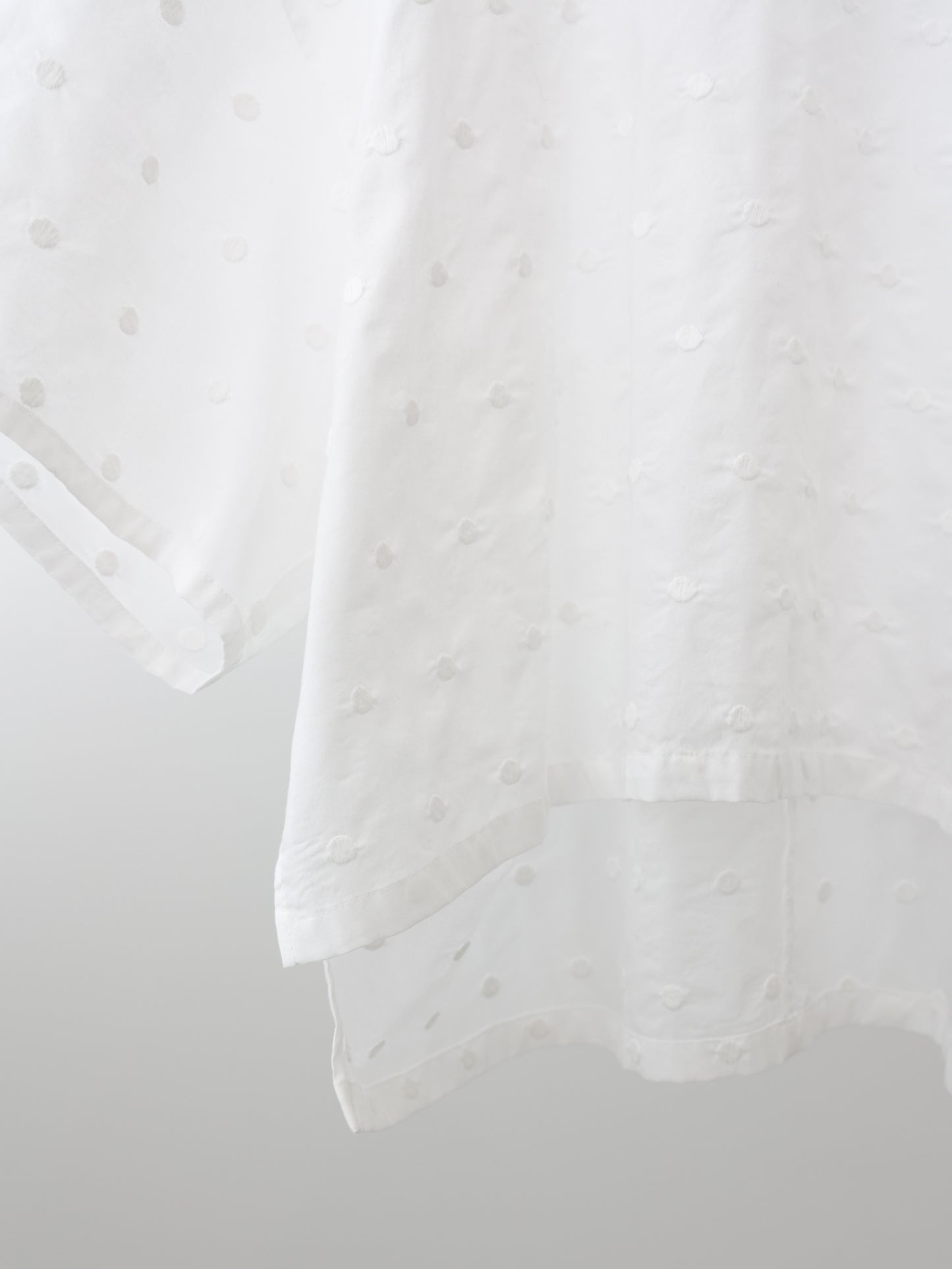 dots wide shirt pullover