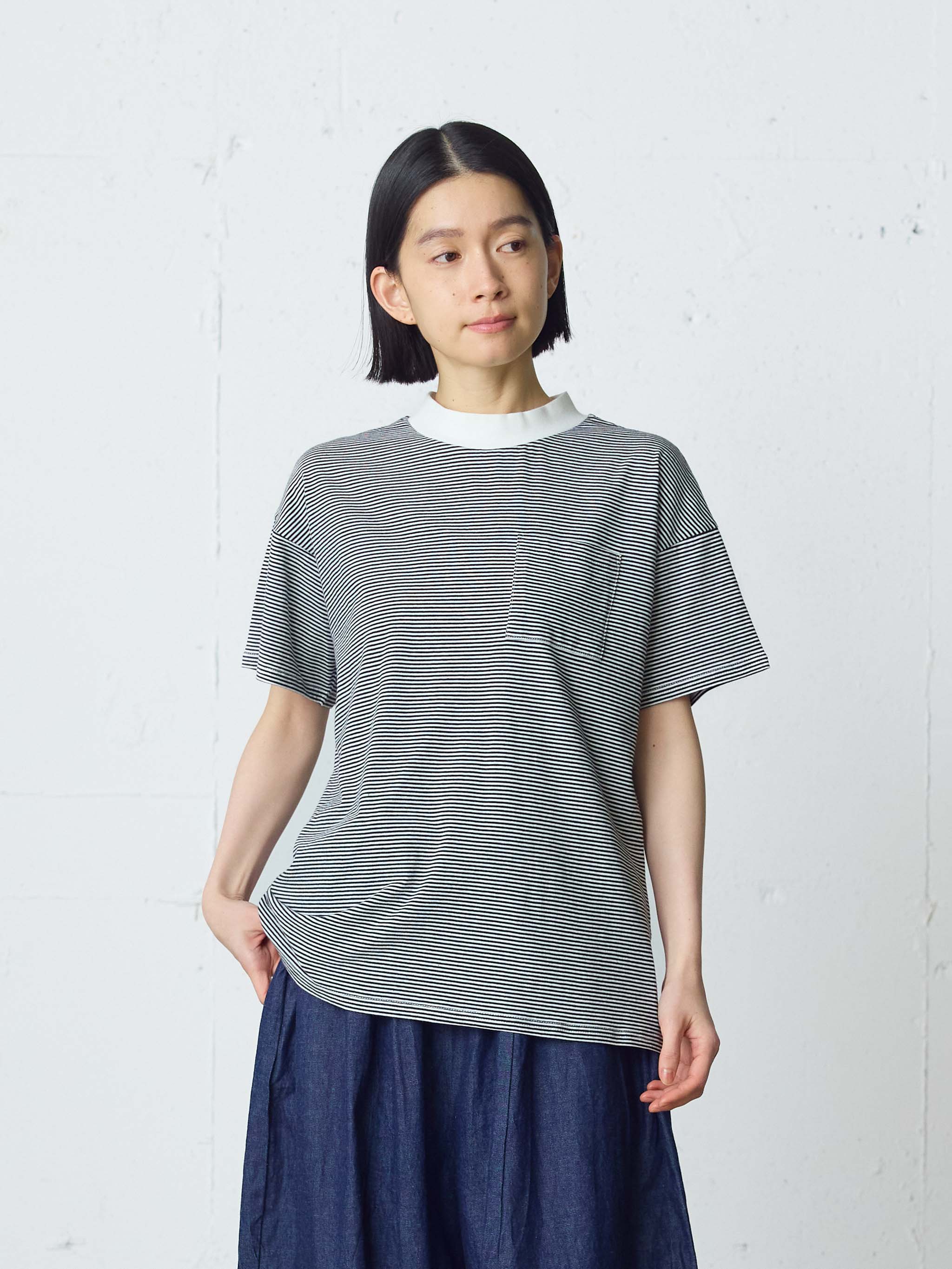 HOME packed half slv T