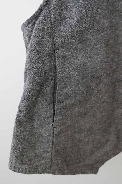 cotton linen vest