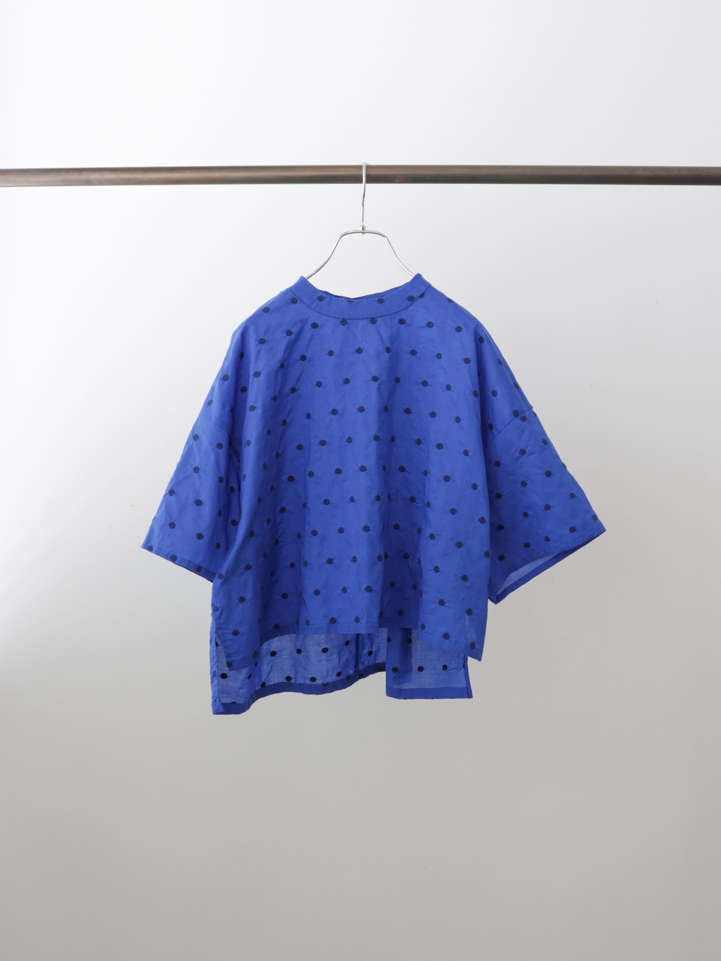 dots wide shirt pullover